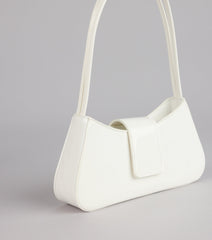 Sleek Shine Patent Shoulder Bag