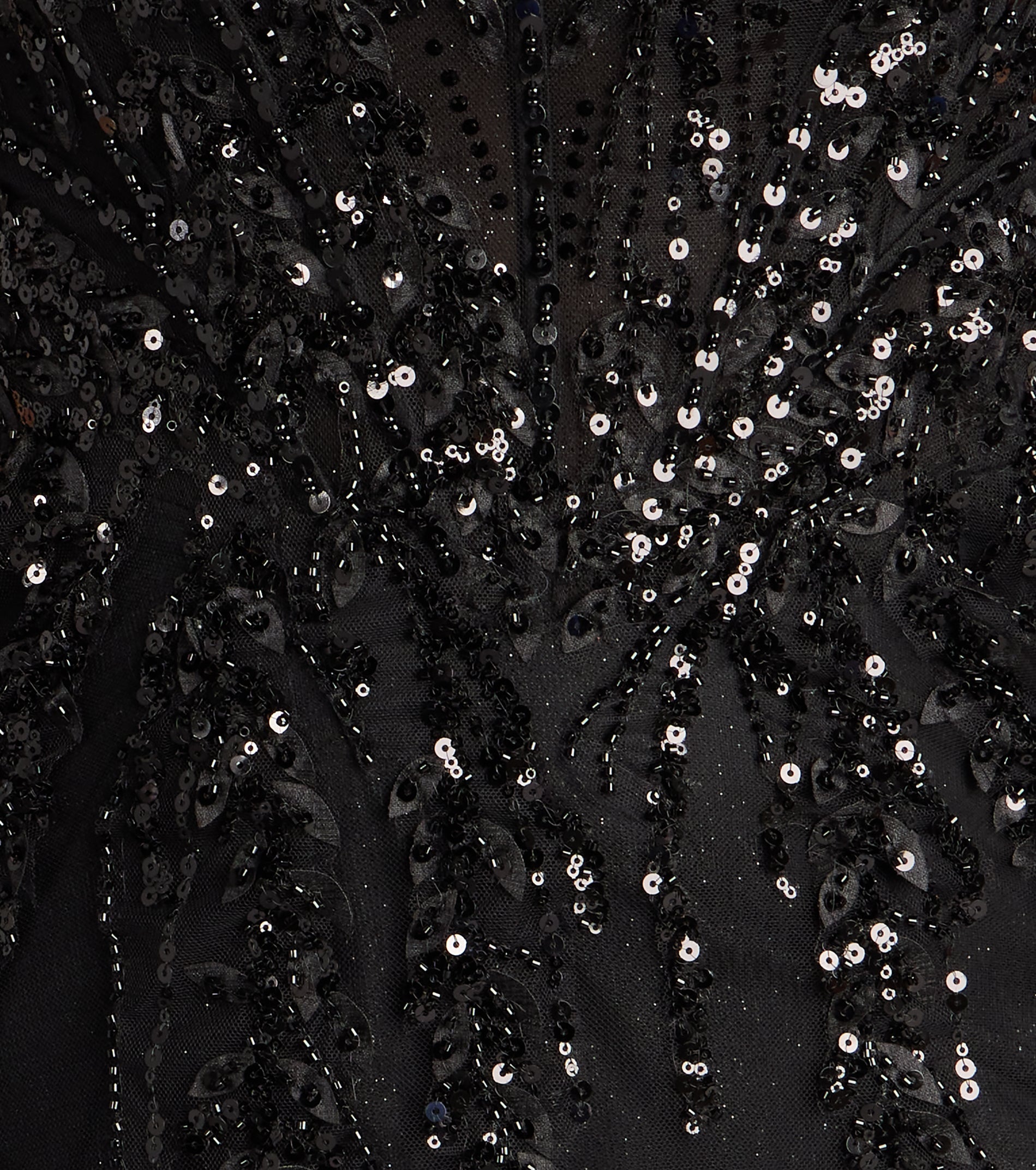Ashley Applique Lace-Up Tulle Ball Gown