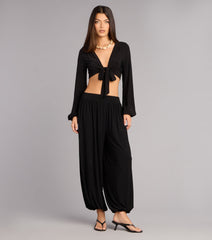 Weekend Mood High-Rise Pants